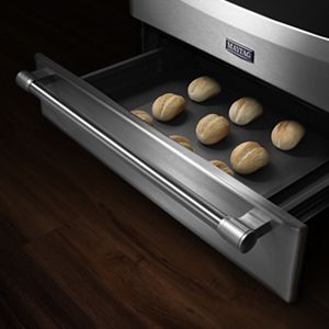 Stainless Steel 30 Inch Wide Gas Range With Convection And Warming