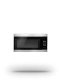 An Amana® microwave.