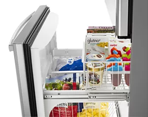 29-inch Wide Bottom-Freezer Refrigerator with EasyFreezer™ Pull-Out Drawer  -- 18 cu. ft. Capacity