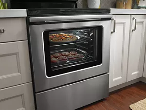 AER6603SFB by Amana - 30-inch Amana® Electric Range with Extra-Large Oven  Window