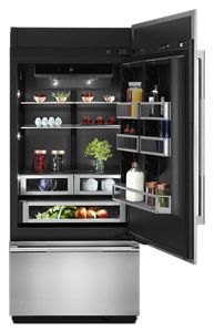 36” Panel-Ready Built-In Bottom-Freezer Refrigerator (Right-Hand Door ...