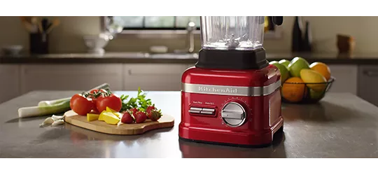 KitchenAid KHB3581CA Pro Line Series Candy Apple Red 5-Speed Cordless Hand  Blender 