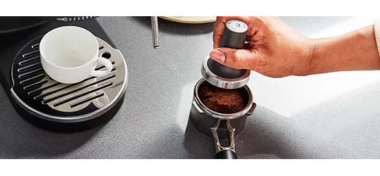 Semi-automatic coffee machine 5KES6403EBM, matt black, KitchenAid 
