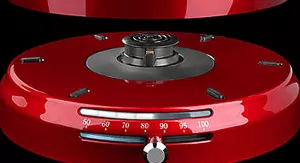 Electric Water Boiler/Tea Kettle from the KitchenAid Pro Line: Candy Apple  Red, Item KEK1522CA