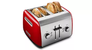 2-Slice Toaster with manual lift lever Empire Red KMT2115ER
