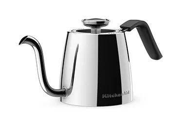  KitchenAid Precision Gooseneck Stovetop Kettle, 1 Liter,  Stainless Steel: Home & Kitchen