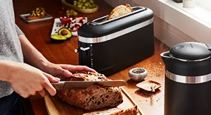 KitchenAid KMT5115ER 4 Slice Long Slot Toaster - Empire Red for