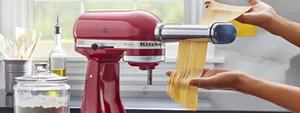 KitchenAid KSMPRA 3-Piece Pasta Roller & Cutter Attachment Set Review and  Demo 