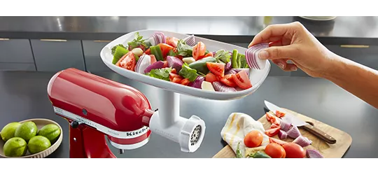 Tomato Juicer Fruit Vegetable Strainer Attachment For Kitchenaid Mixer  KSMFGA