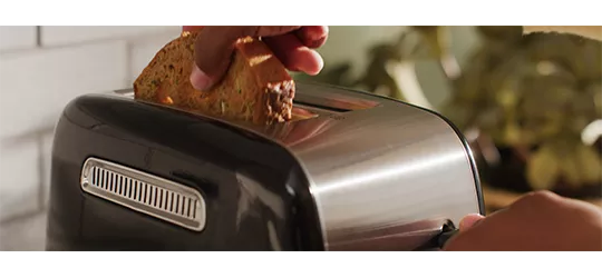 KitchenAid KMT2115CU 2-Slice Toaster - Contour Silver