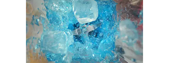 Crush Ice in Less Than 10 seconds<sup>1</sup>