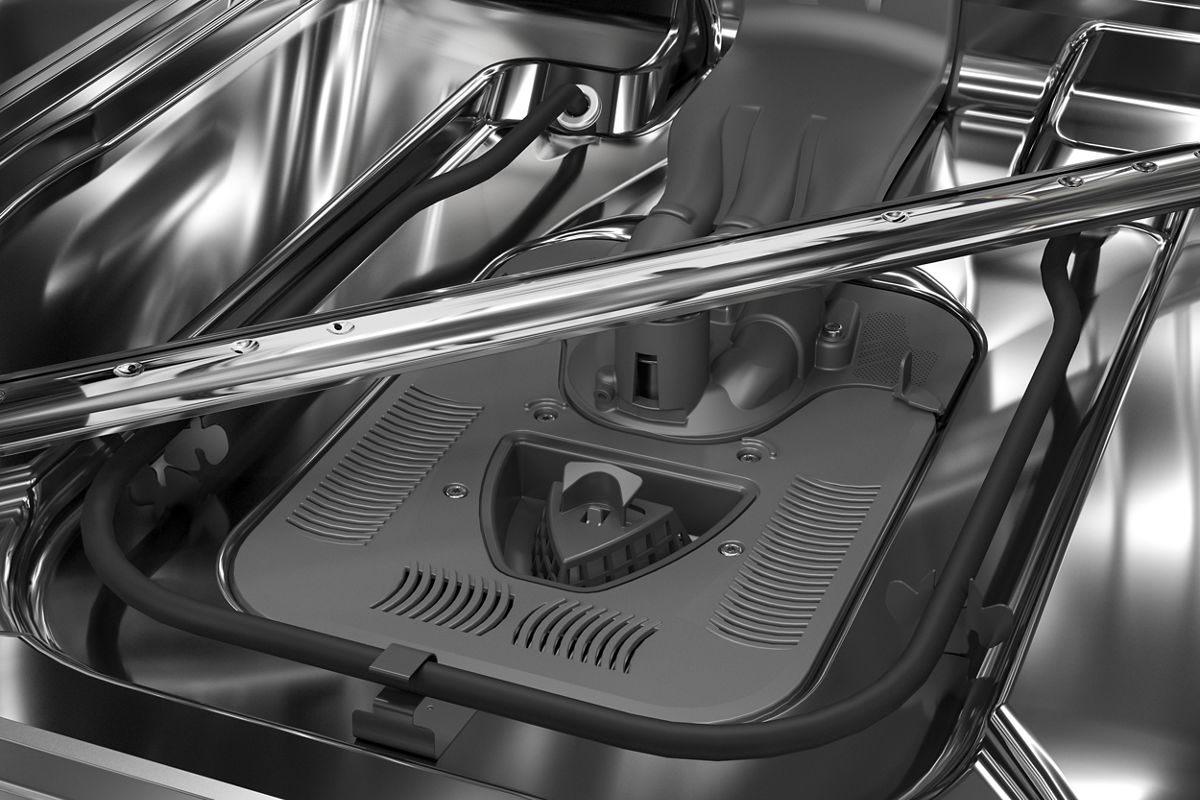 KitchenAid Clean Water Wash filtration detail