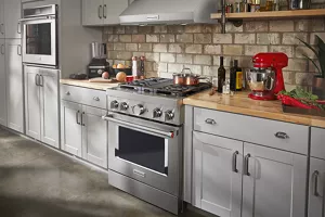 KitchenAid® 30'' Smart Commercial-Style Dual Fuel Range with ...