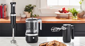 KitchenAid Cordless Variable Speed Hand Blender uses a rechargeable lithium  ion battery » Gadget Flow