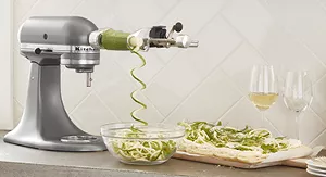 Over 10 Attachments Available to Make More with your Mixer