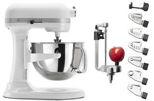 Exclusive Bowl-Lift Stand Mixer & Spiralizer Attachment Set