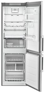 Fingerprint Resistant Stainless Steel Bottom Mount Refrigerator 24 Inches Wide Urb551wngz Whirlpool