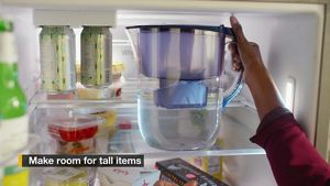 Fingerprint Resistant Stainless Finish 24 Inch Wide Bottom Freezer Refrigerator 12 7 Cu Ft Wrb543cmjz Whirlpool