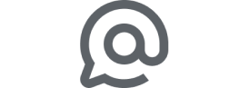 at symbol icon for BY EMAIL