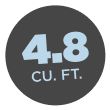 4.8 CU. FT.