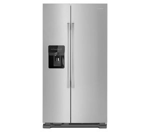 Amana® side-by-side refrigerator