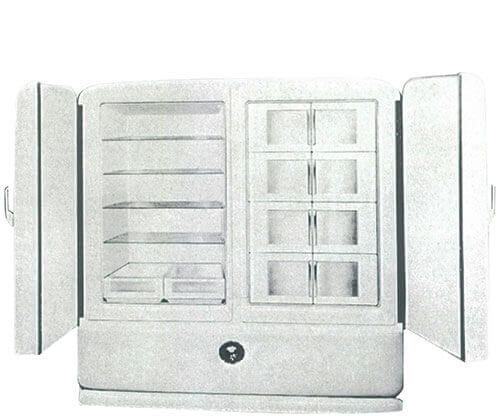 The first side-by-side refrigerator