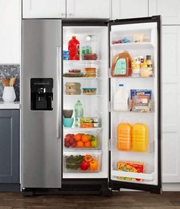 amana refrigerator warm freezer cold