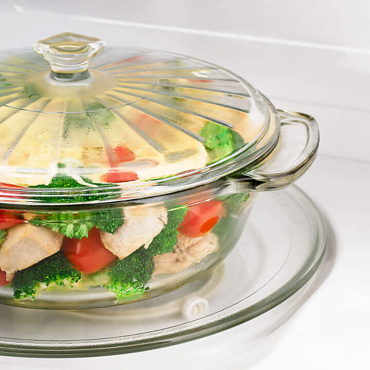 Bowl of vegetables in Amana® microwave