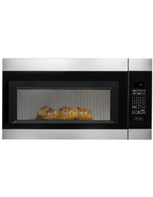 Amana brand microwave.