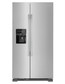 Amana brand refrigerator.