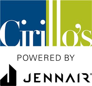 Cirillo's Powered by JennAir logo