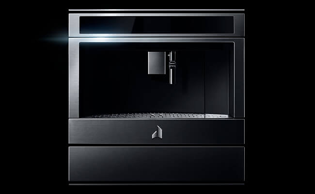 A JennAir Built-In Coffee Machine in the RISE™ Design Expression.
