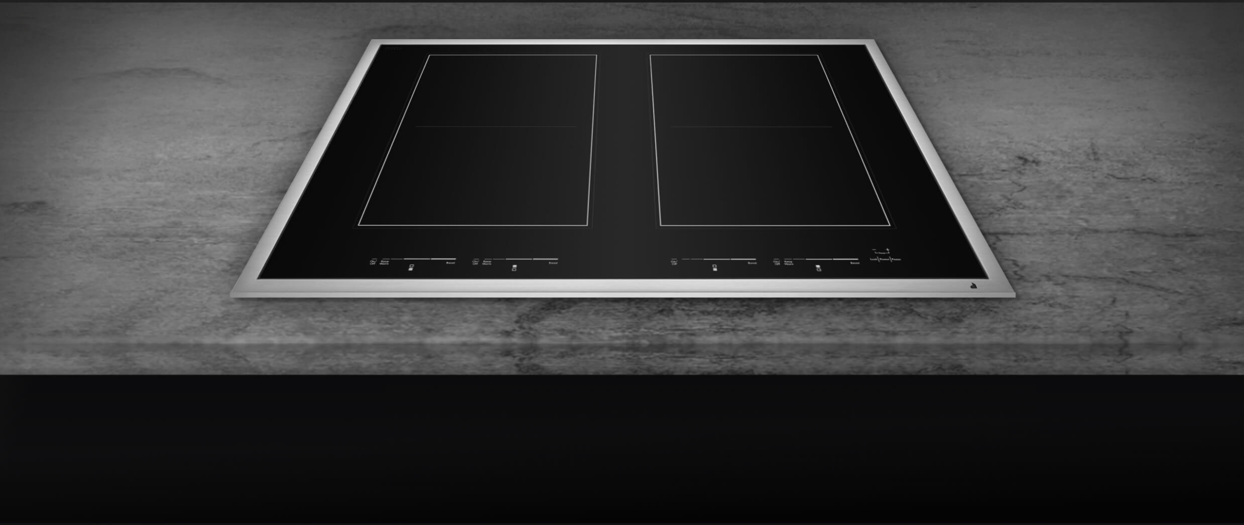 Cooktop Frame Explore High-End Cooktops | JennAir