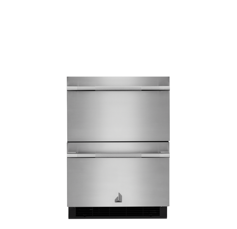 A JennAir® RISE™ Double Refrigerator Drawer.