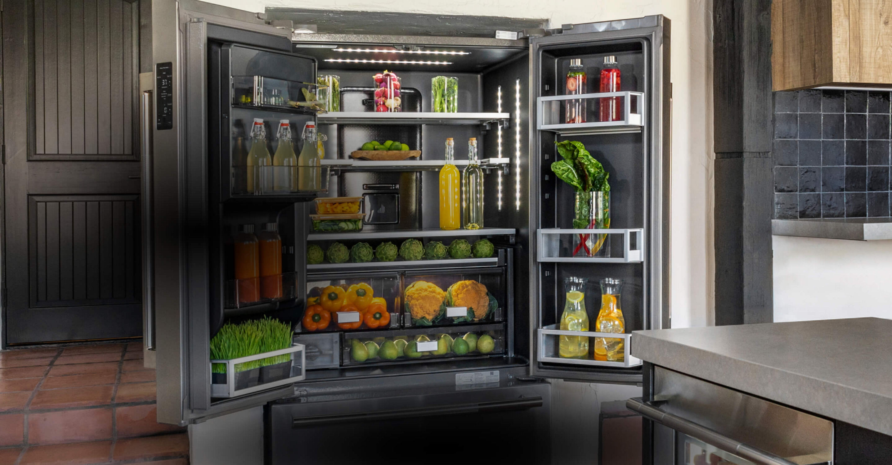 Explore High-End Freestanding Refrigeration