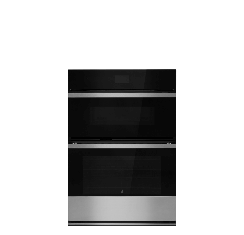 A 30-inch microwave combination wall oven.