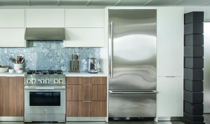 RISE™ Range and Built-In Refrigerator featured in Shaun White's Los Angeles, California home.