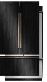 A JennAir® 42-inch french door refrigerator.