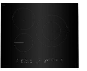 A JennAir® 24-inch induction cooktop pair.