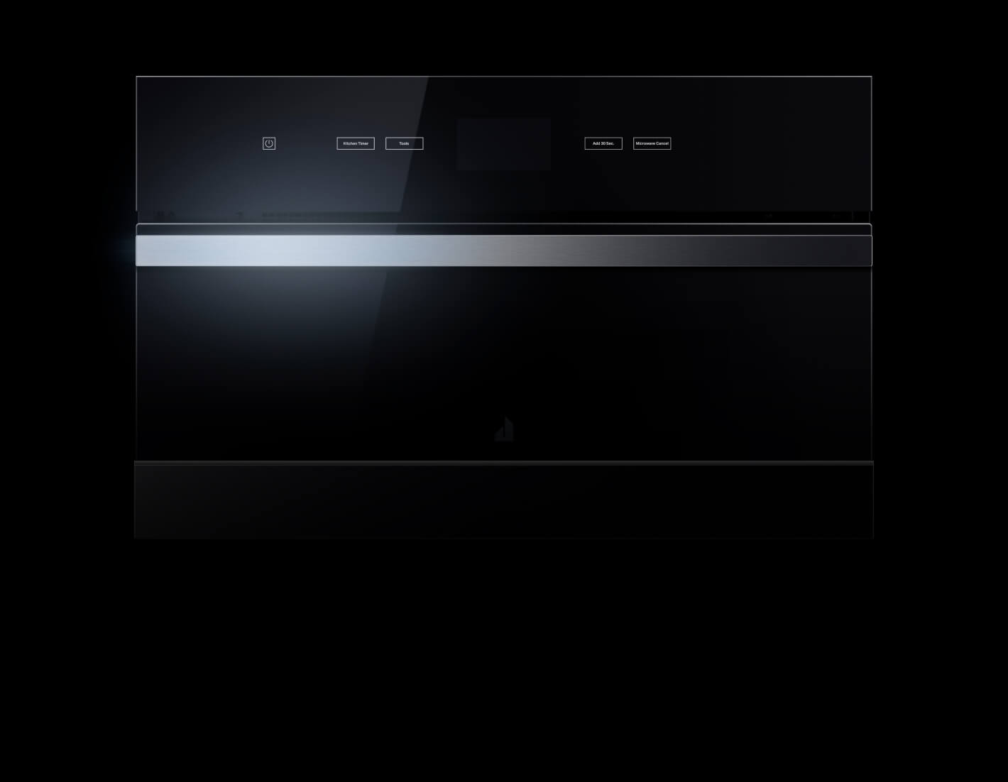 A JennAir® Built-In Microwave in the NOIR™ Design Expression.