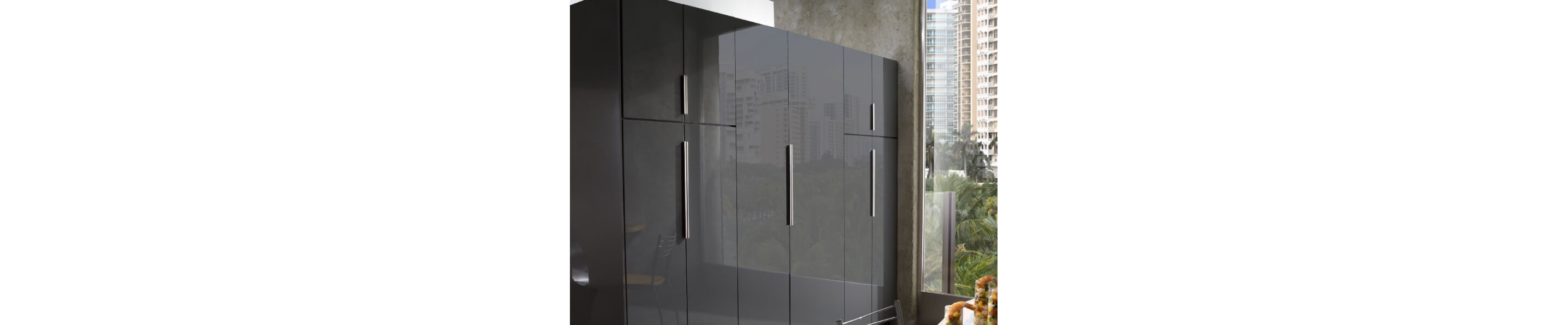 JennAir® built-in refrigerators installed with custom full-height panels.