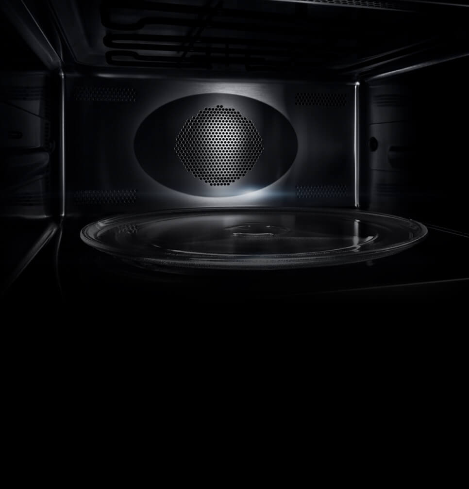 The interior of a JennAir® Speed Oven.