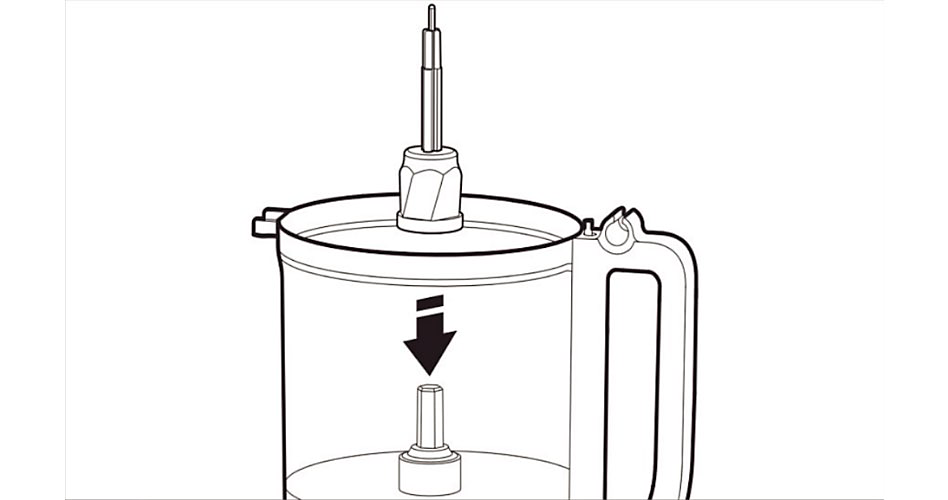 Instructions for inserting drive adaptor