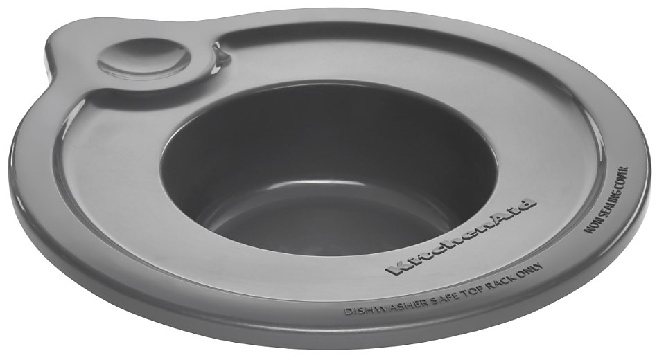 A pouring shield for a KitchenAid Stand Mixer