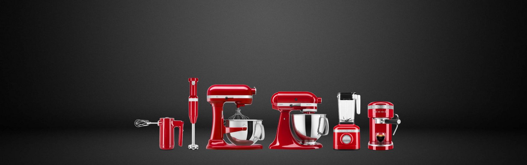 Collection of KitchenAid countertop appliances