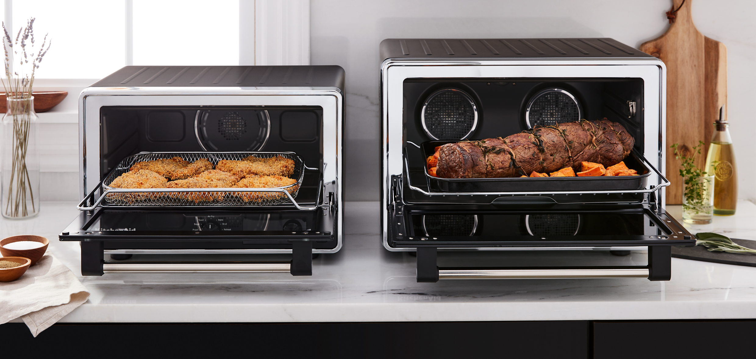 KitchenAid® Countertop Ovens.