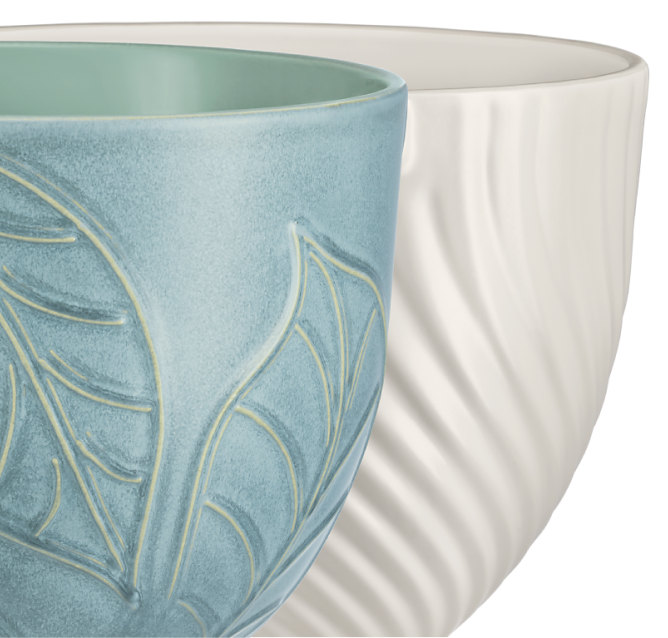 Two KitchenAid® ceramic bowls. 