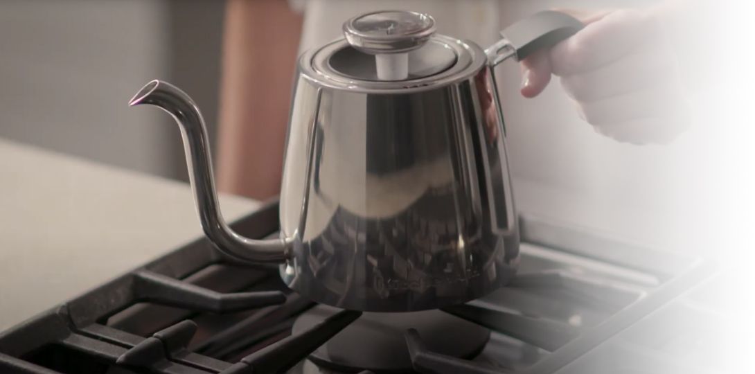 A KitchenAid® kettle.