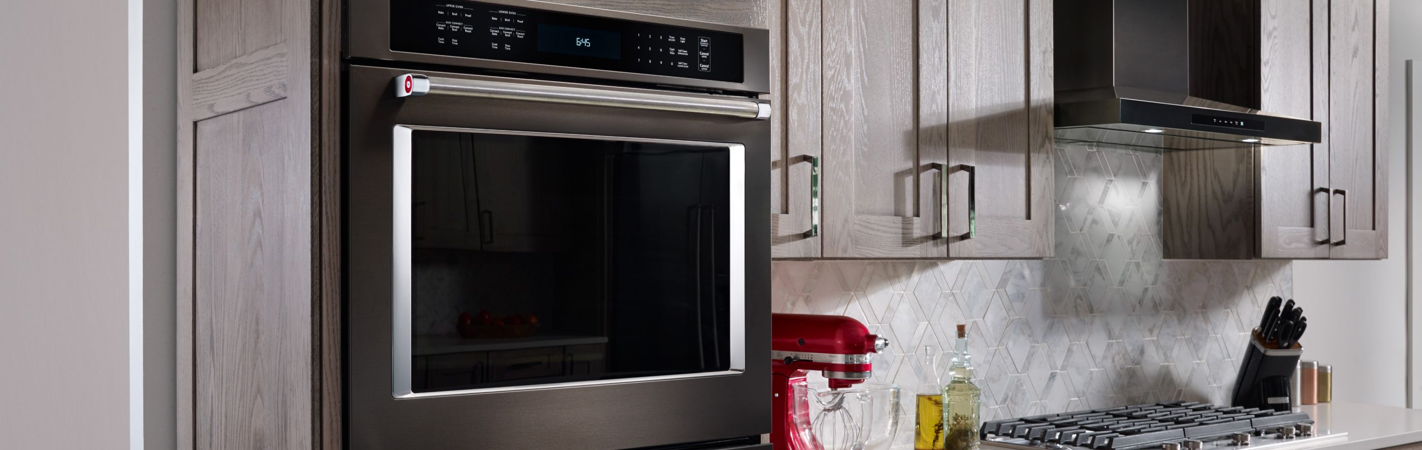 KitchenAid® Wall Oven in a modern kitchen