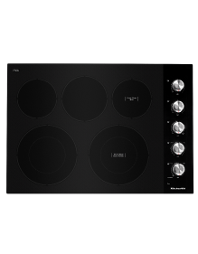 5 burner KitchenAid® cooktop.
